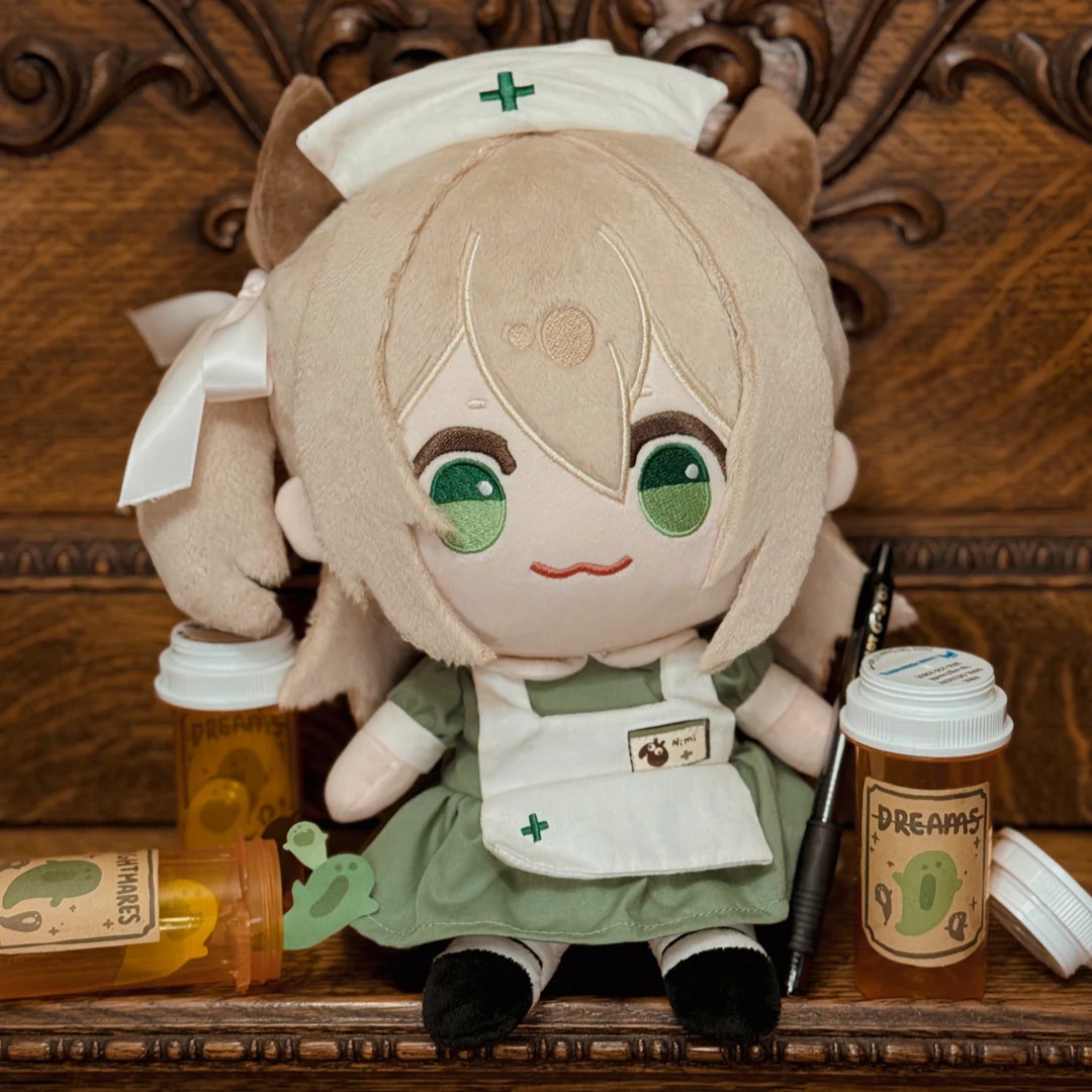 Mini Plush in dark mode